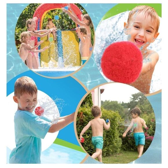COPY - Kuango 60 Reusable Cotton Water Balls Outdoor Toys for Kids - Picture 2 of 7